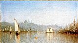 Sanford Robinson Gifford Constantinople, from the Golden Horn painting